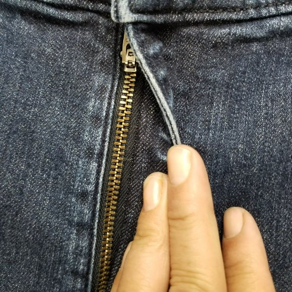 J. Crew Jeans Womens 28 Rayner Dark Wash Stretch High Rise Wide Leg Cropped - Picture 2 of 14